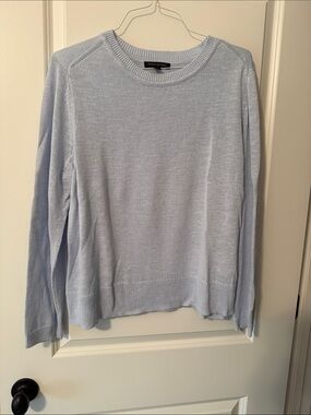 Banana Republic Light Blue Crewneck Sweater